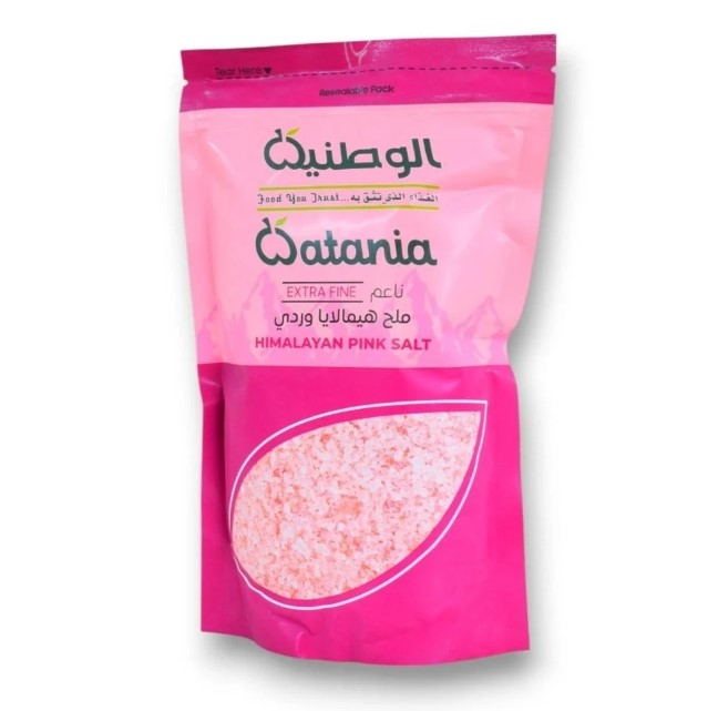 ملح الهيمالايا الوردي 1 كيلو