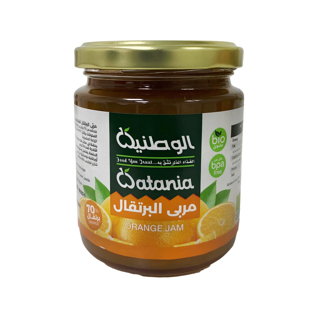 مربى البرتقال عضوي 275غرام مربى البرتقال عضوي 275غرام