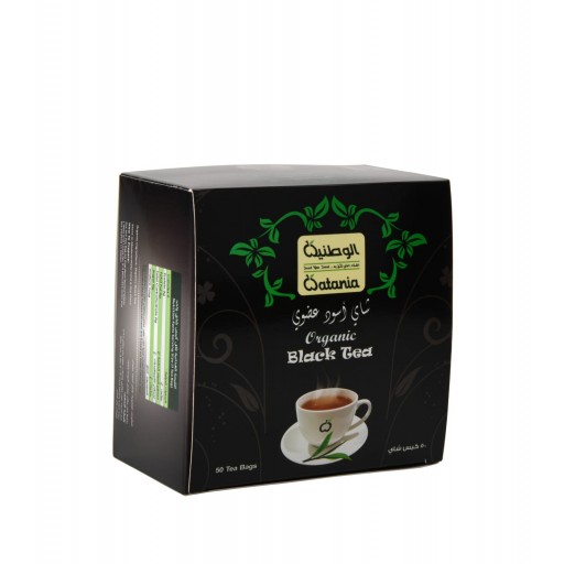 شاي أسود عضوي - ٥٠ كيس