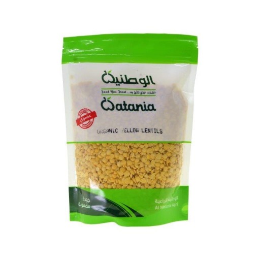 عدس اصفر عضوي 500غرام