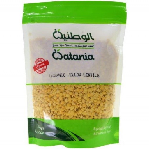 عدس اصفر عضوي 500غرام