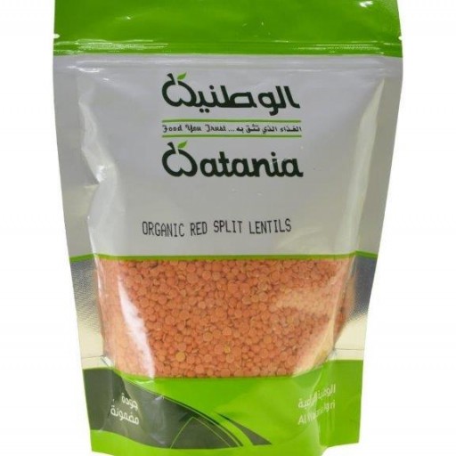 عدس احمر مناصيف عضوي 500غرام