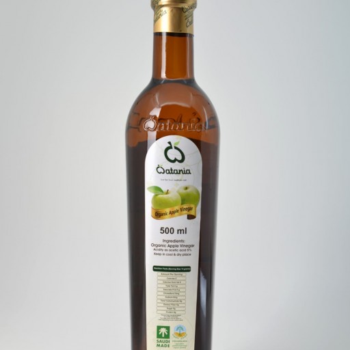 خل التفاح عضوي 500 مل