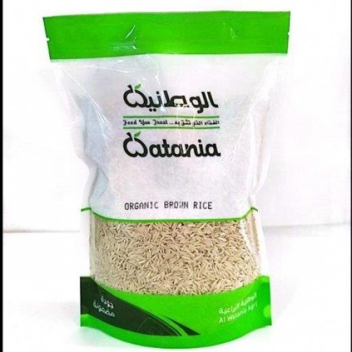 أرز بسمتي بني عضوي 1 كيلو