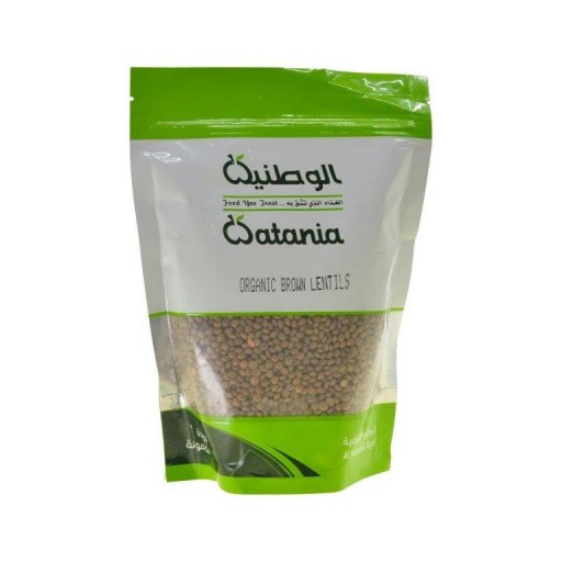 عدس بني عضوي 500 غرام