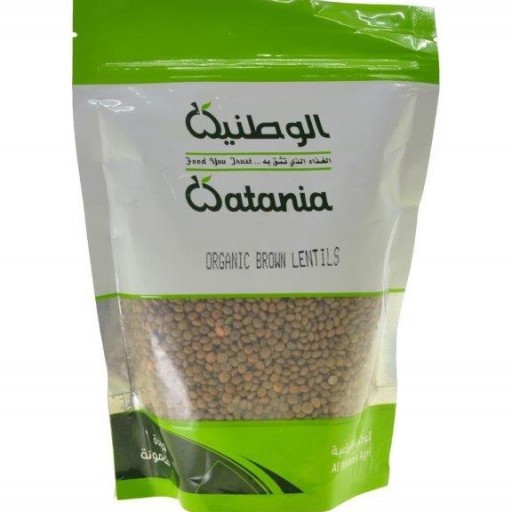 عدس بني عضوي 500 غرام