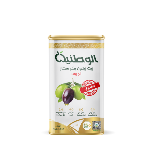 زيت زيتون الوطنية عضوي بكر ممتاز - 1 لتر