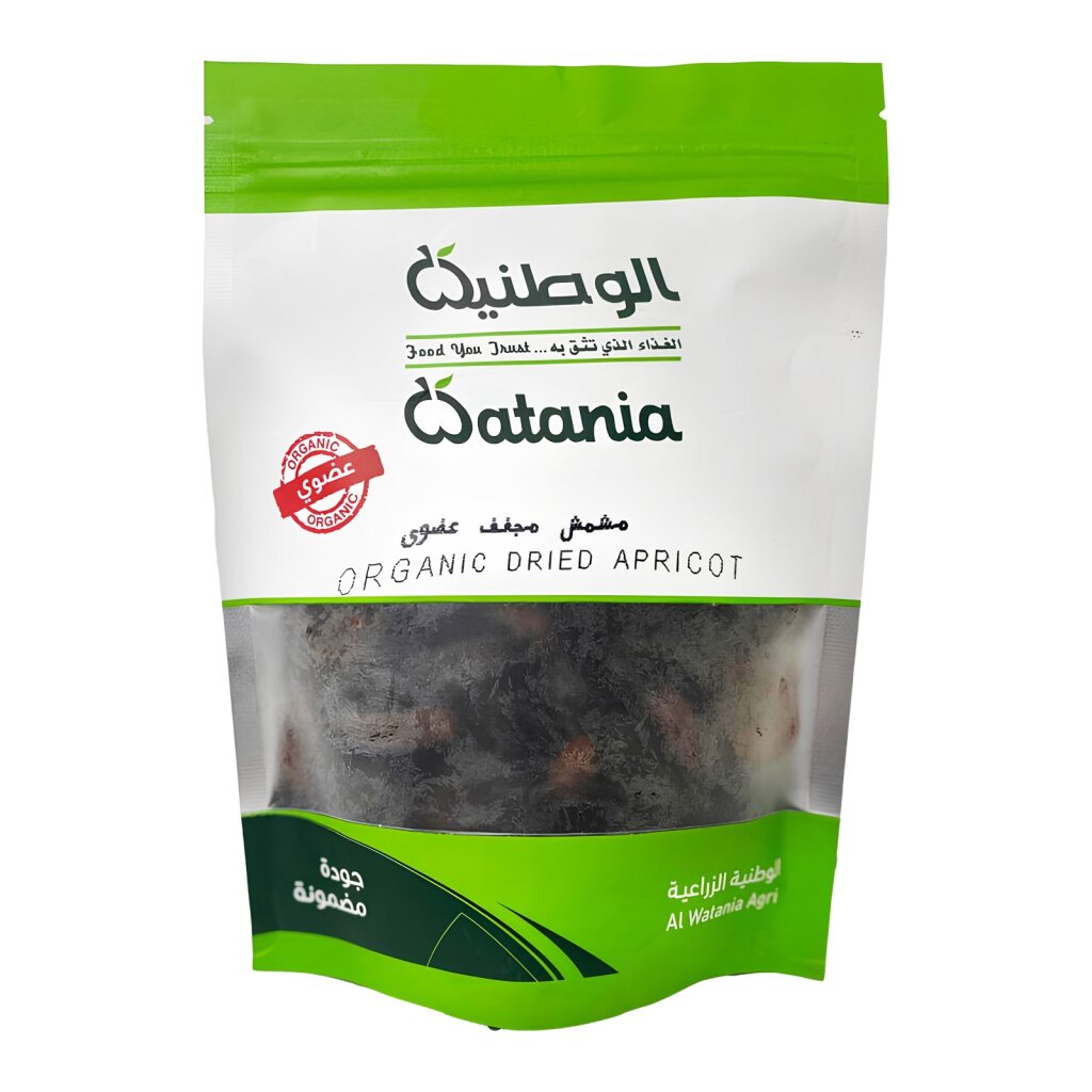 مشمش مجفف عضوي 250غرام 